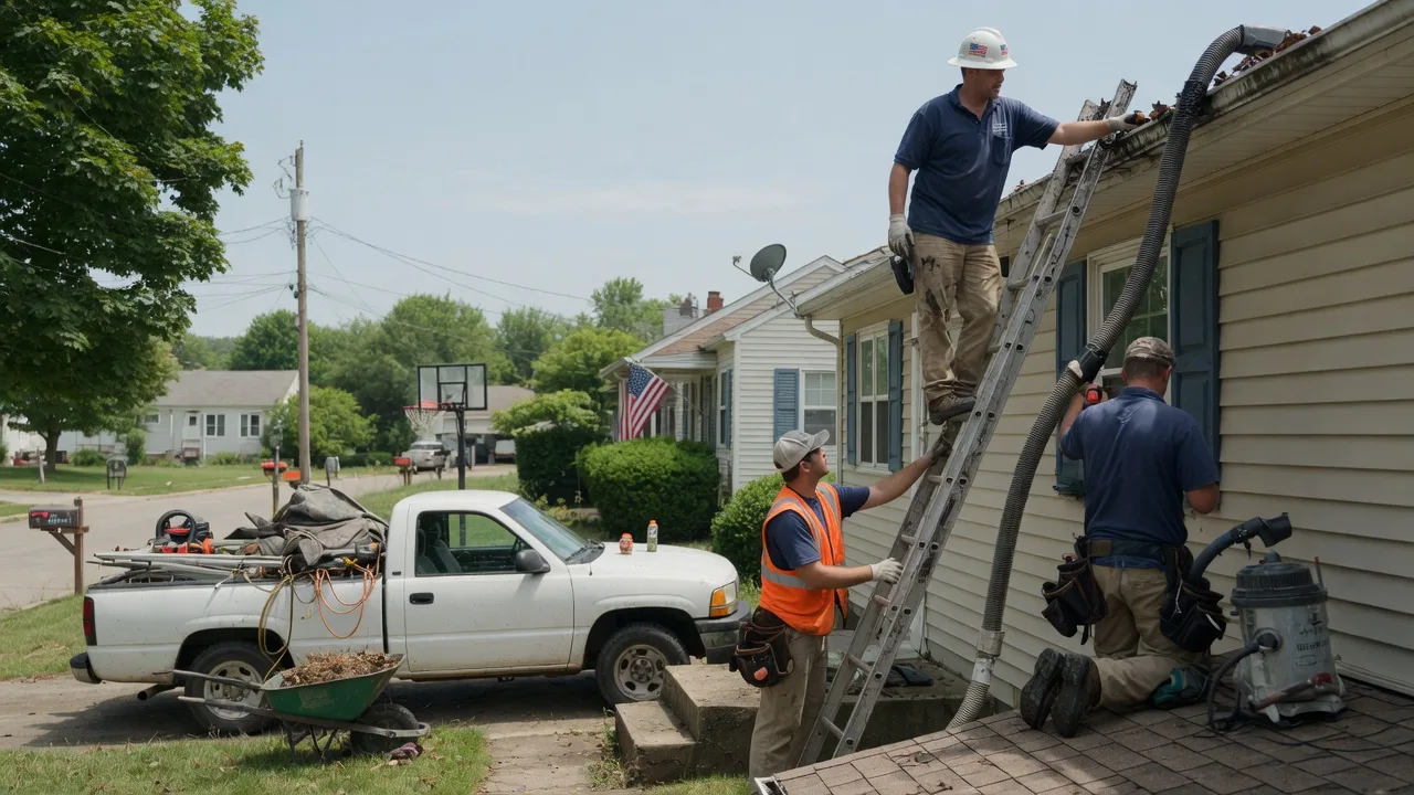 Gutter Installation in Worthville, PA near me